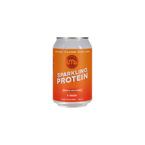 Peach Sparkling Protein Can Single